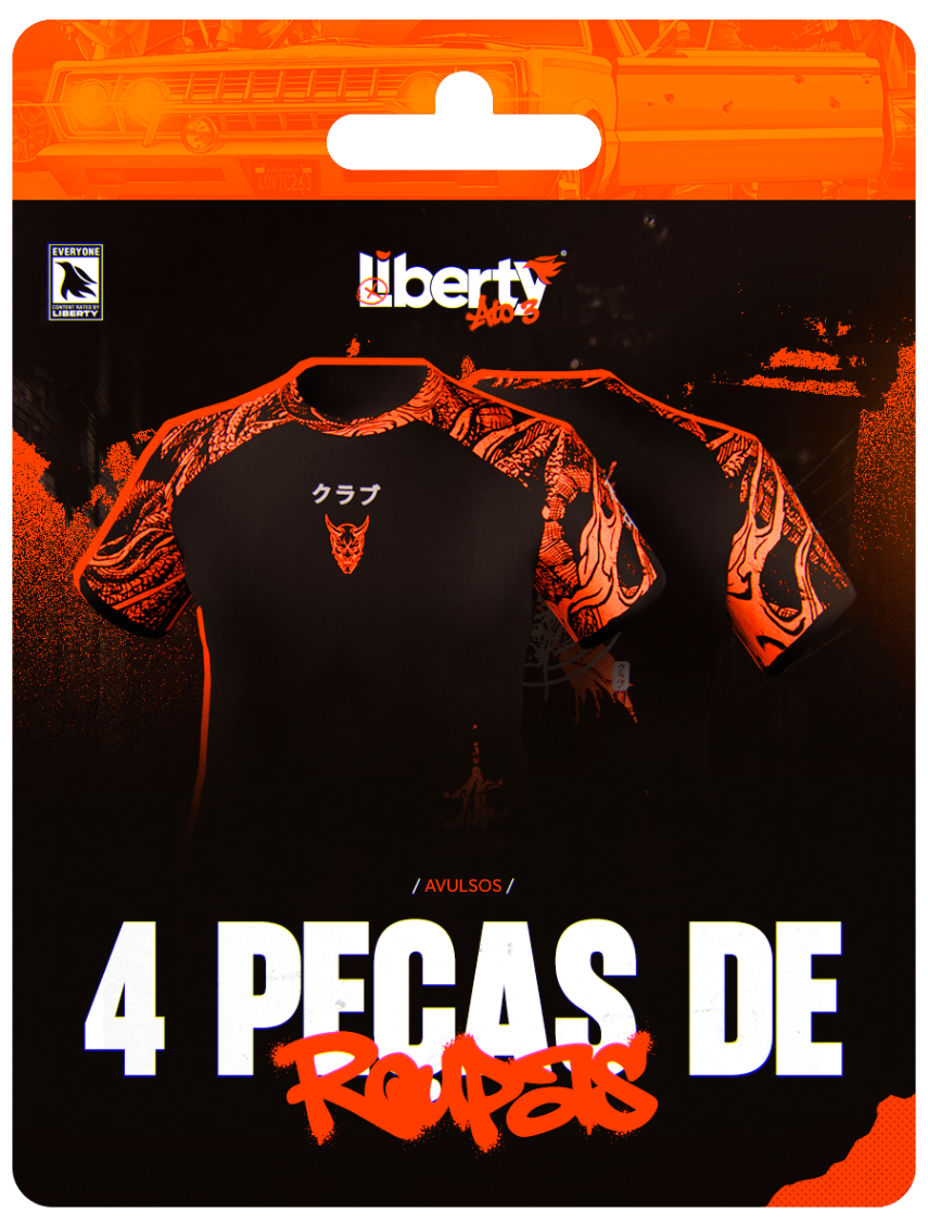 4 Roupas Personalizada